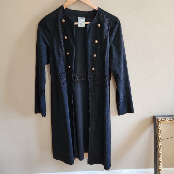 Black Jacket sz M Vocal USA Witchy - Picture 1 of 9